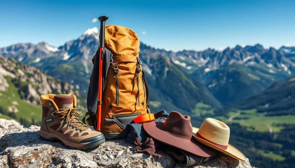 Bergwandern Österreich Ausrüstung