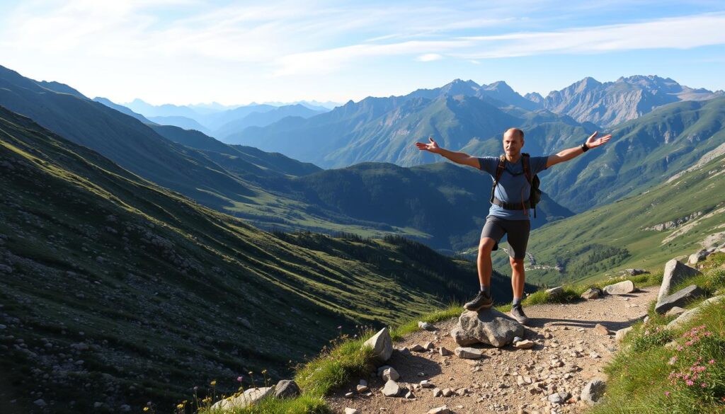 Bergwandern Vorbereitung Training