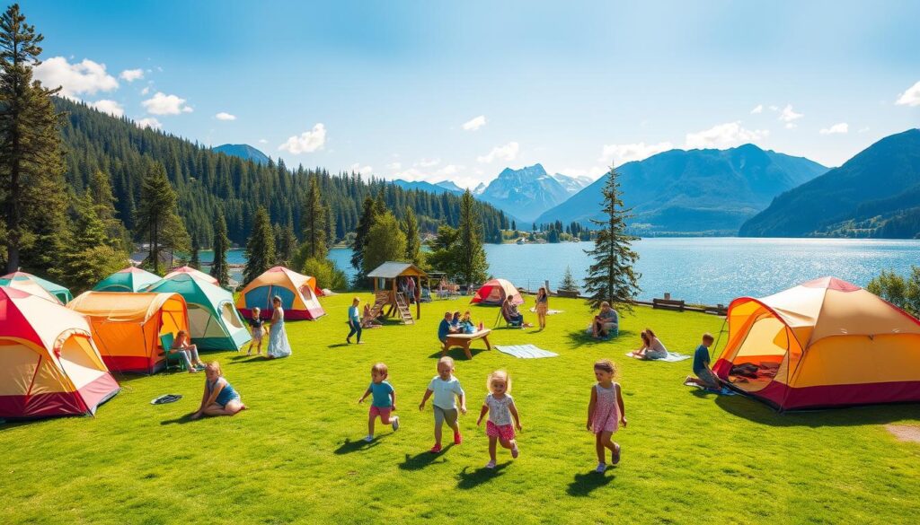 Kinderfreundlicher Campingplatz in Bayern