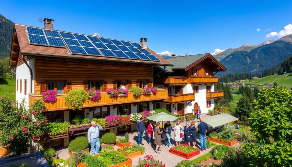 Nachhaltige Praktiken im Hotel Montafon