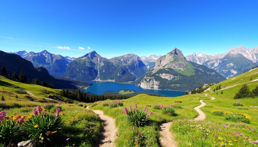 Wanderwege in den Julischen Alpen