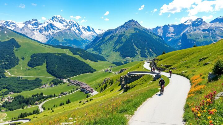 Alpenüberquerung mit dem Fahrrad