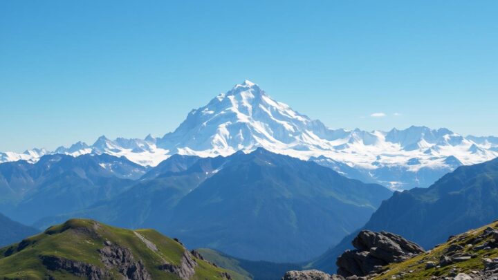 Der Mont Blanc – höchster Berg Alpen im Überblick