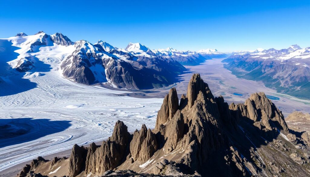 Gletscher in den Schweizer Alpen Gletscher in den Schweizer Alpen