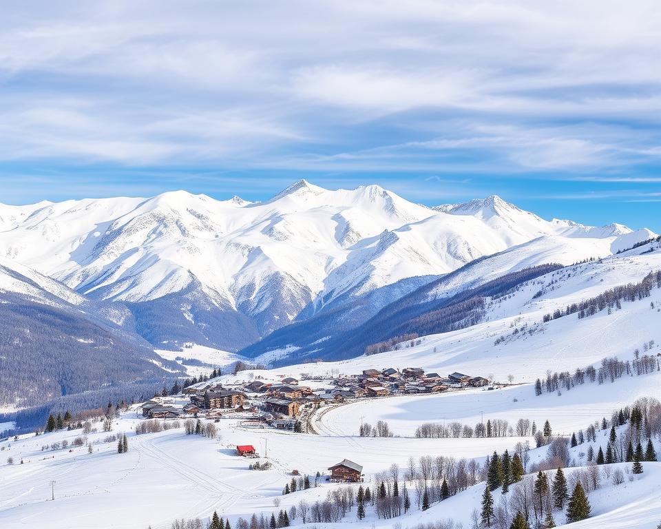 Les Trois Vallées Skigebiet