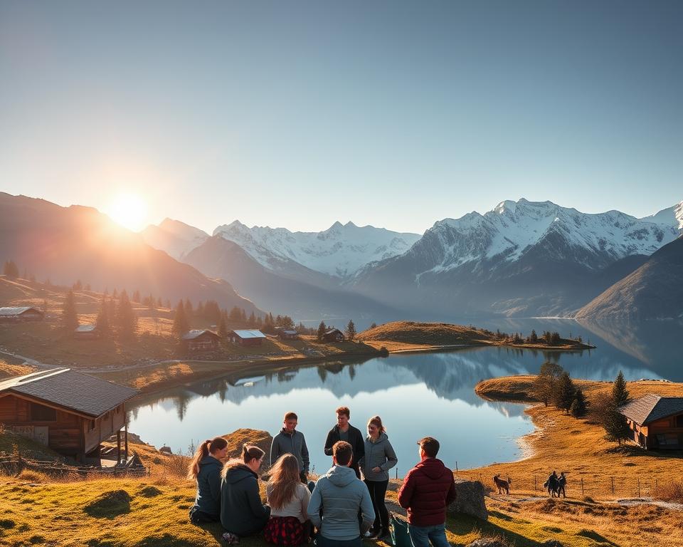 Schweizer Sprachcamps in den Alpen Schweizer Sprachcamps in den Alpen