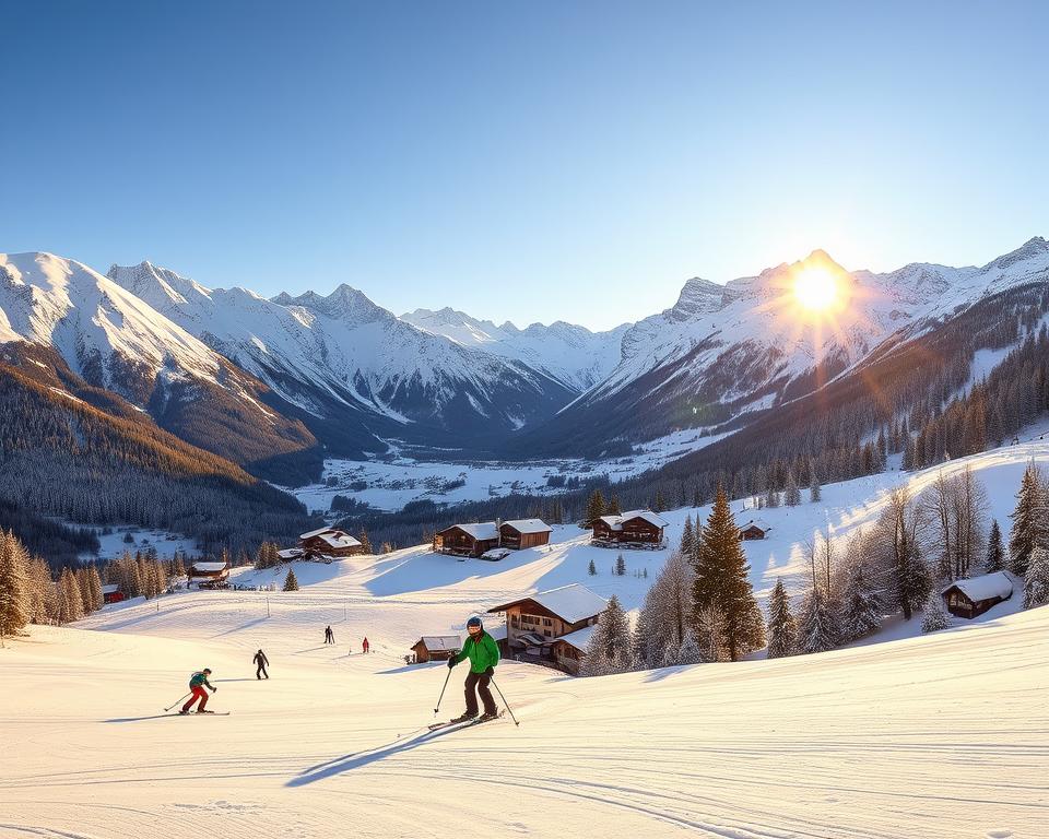 Skifahren im Kleinwalsertal