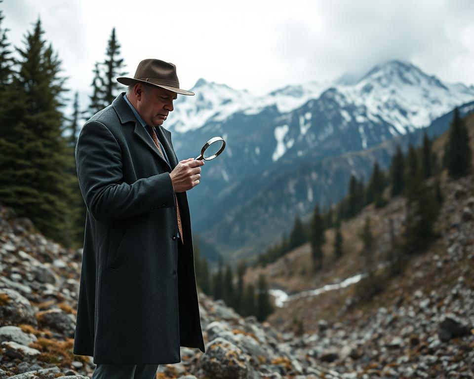 Detektiv bei internationaler Ermittlungsarbeit