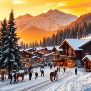 Weihnachten und Silvester in den Alpen verbringen