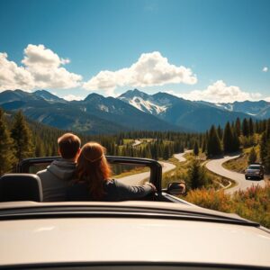 Alpen-Urlaub mit dem Auto