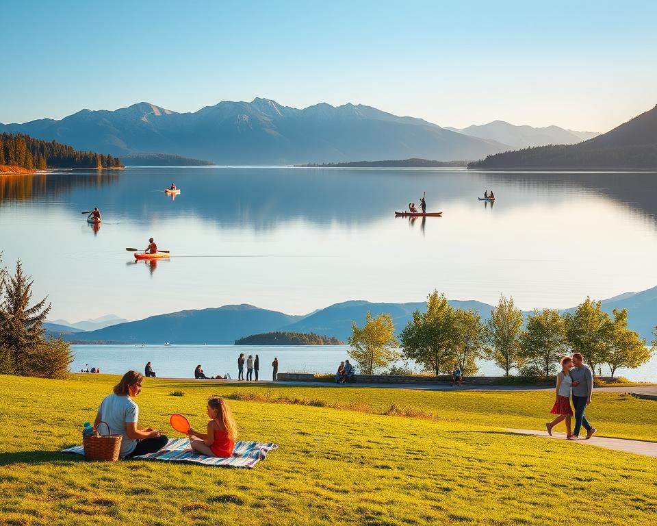 Freizeitaktivitäten am Lac du Bourget