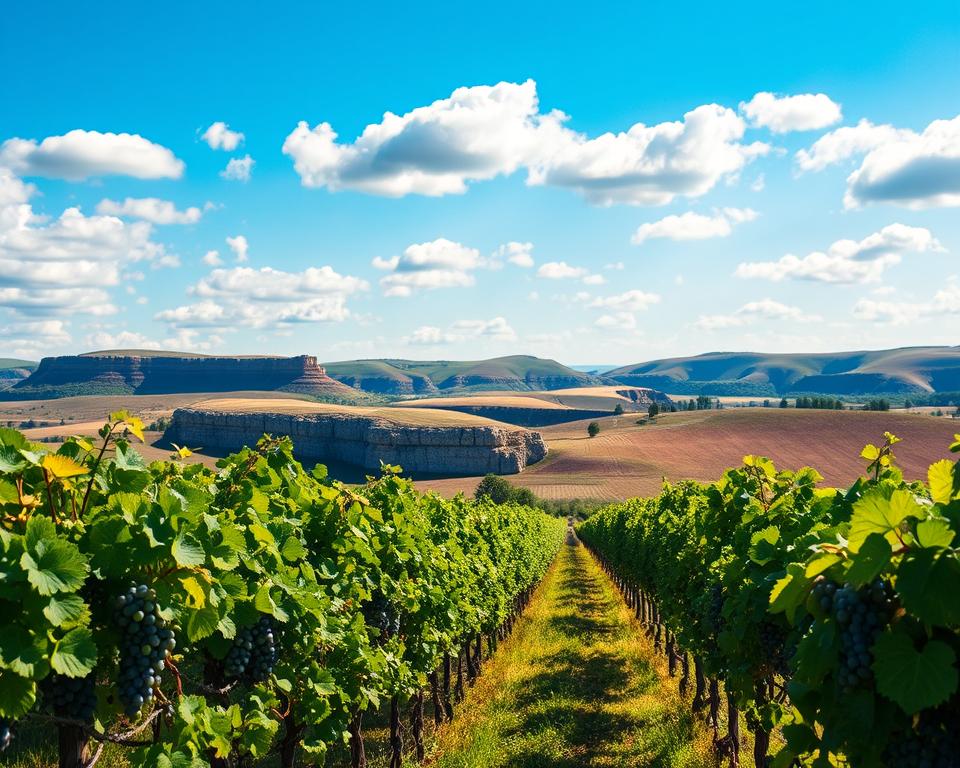 Kimmeridgium-Kalkstein in Chablis