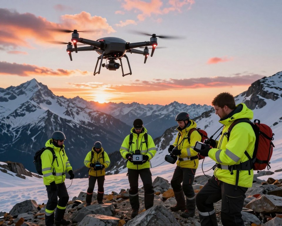 Moderne Suchtechnologie in Bergrettung