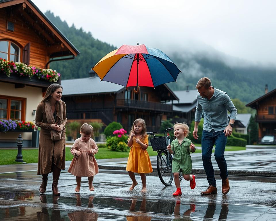 Regenprogramm Familie im Allgäu
