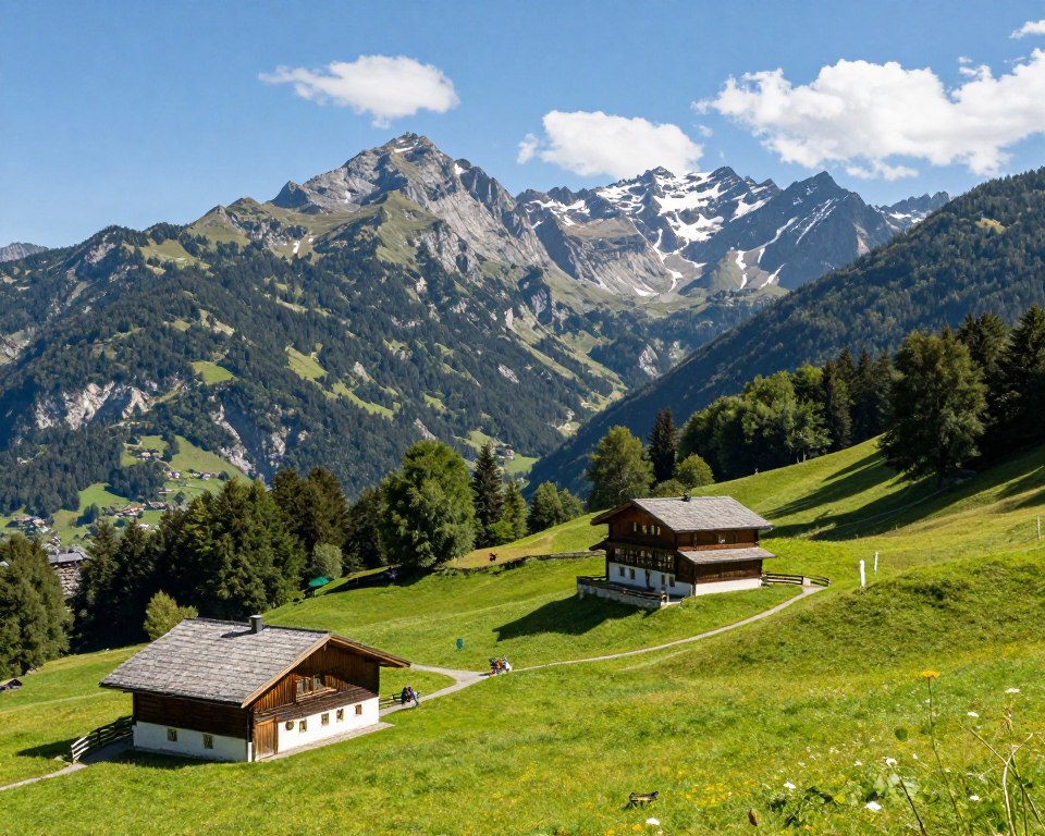 Wandern in Tirol Berglandschaft Wandern in Tirol Berglandschaft