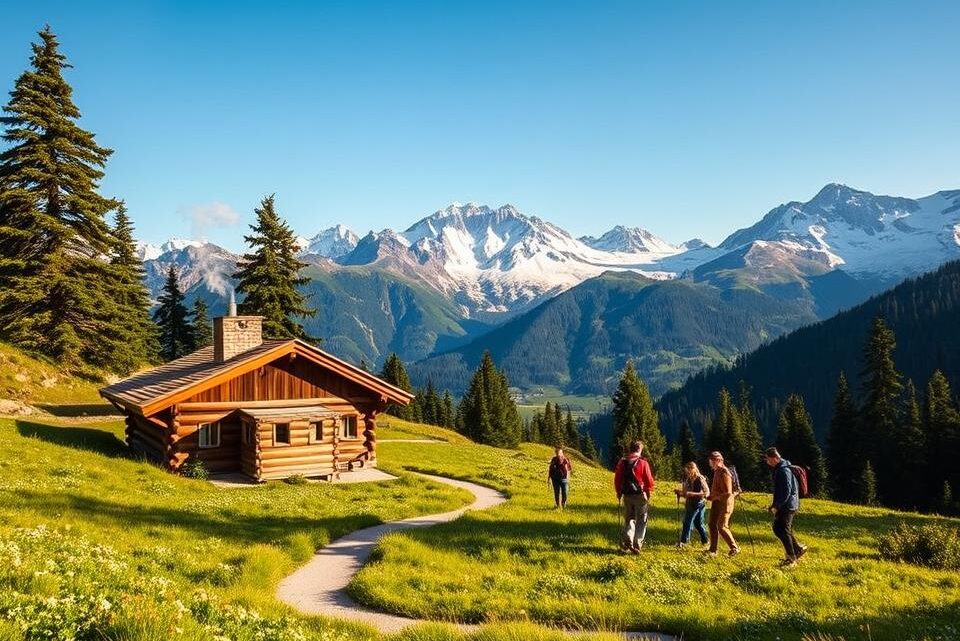 Perfekte Hüttentour Alpen 4 Tage – Naturgenuss