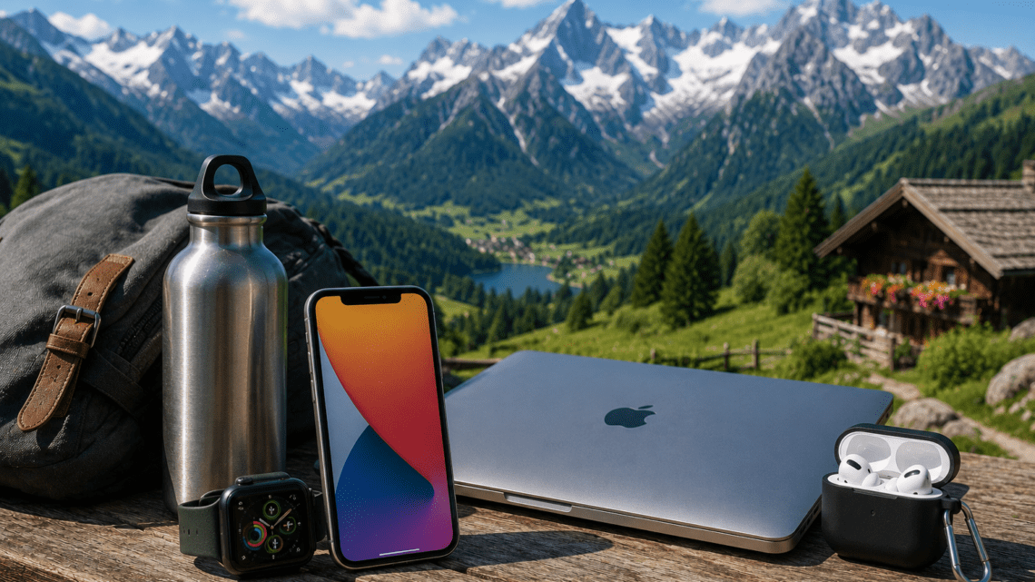 AppleCare oder Geräteversicherung auf Alpen-Reisen? Welcher Schutz für Urlauber wirklich sinnvoll ist